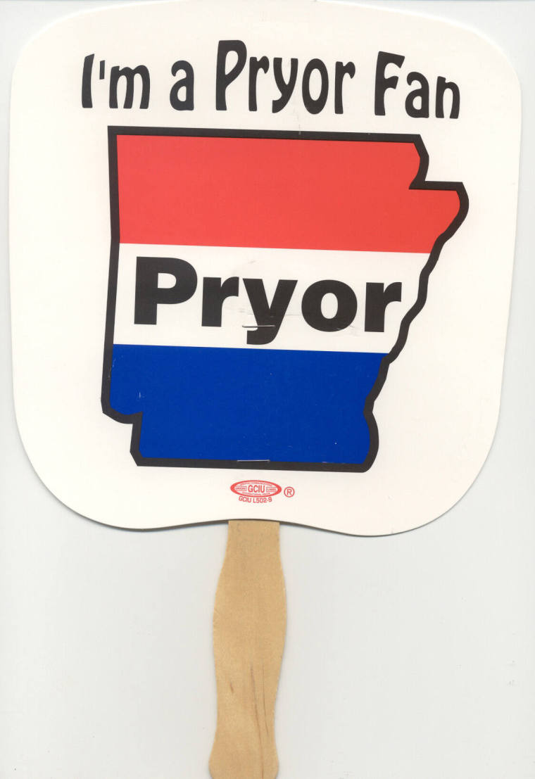 Pryor campaign fan