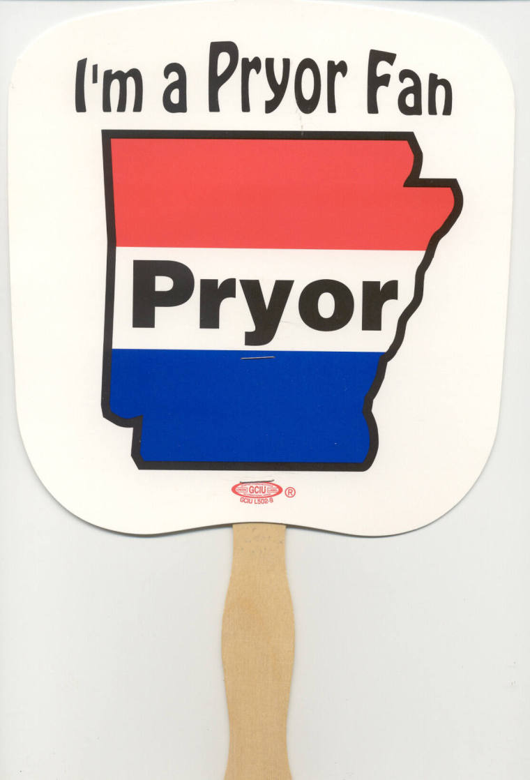 Pryor campaign fan