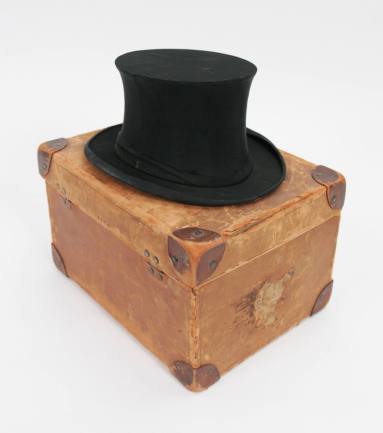 Hat, Top & Hat Box - Senator Joe T. Robinson