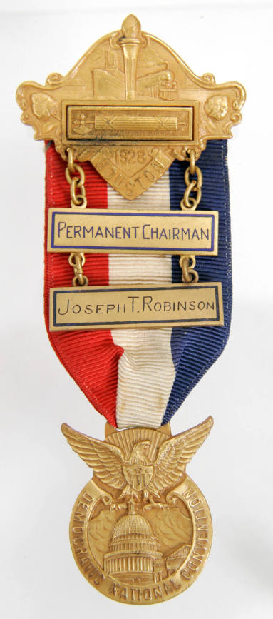 Medal, Senator Joe T. Robinson