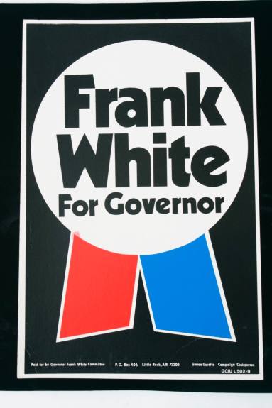 Poster, Campaign - Governor Frank White