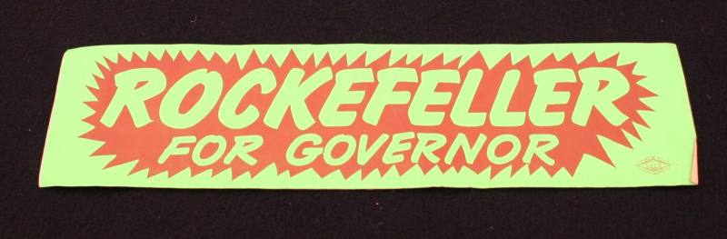 Rockefeller bumper sticker