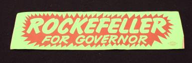 Rockefeller bumper sticker