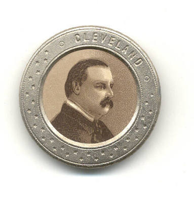 Pres. Cleveland button