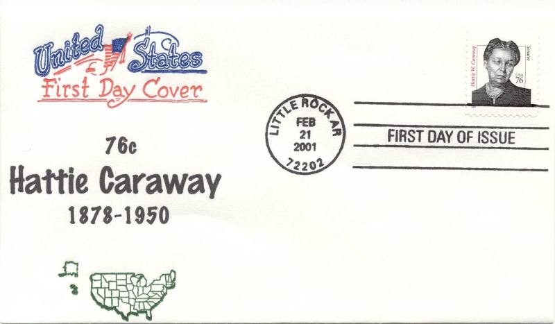 Hattie Caraway cover envelope