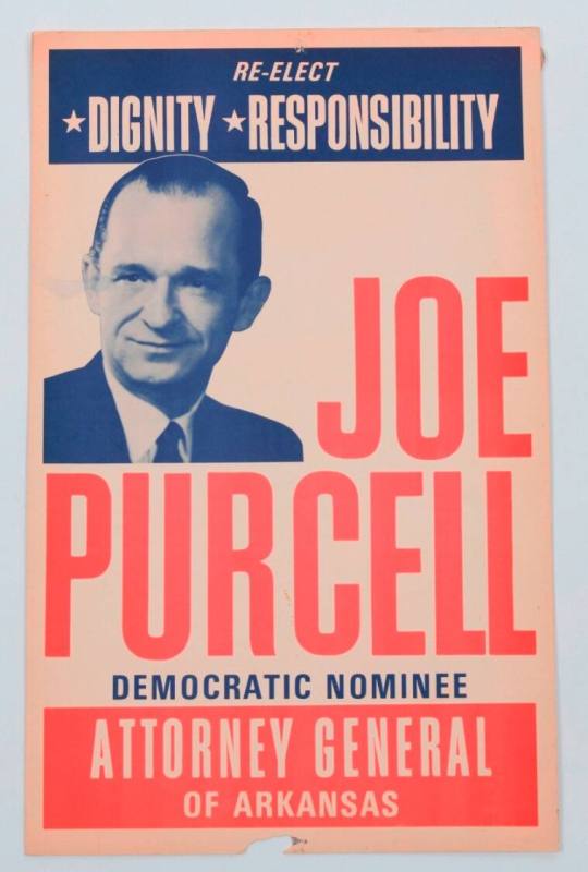 Purcell campaign poster