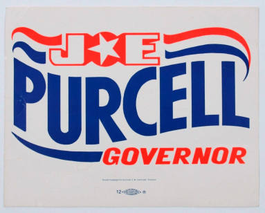 Purcell political poster