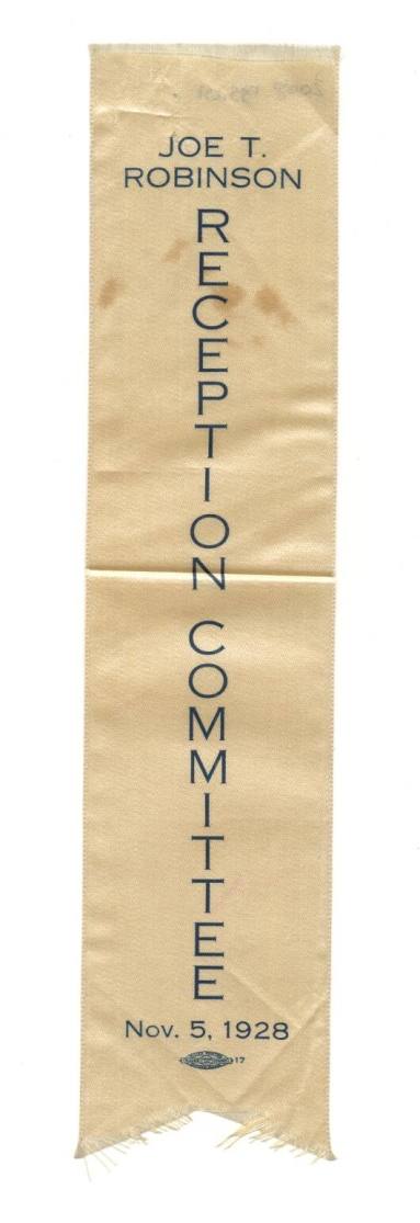 J.T. Robinson committee ribbon