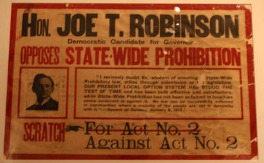 Poster, Campaign - Honorable Joe T. Robinson