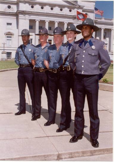 photo of AR State Police Troopers