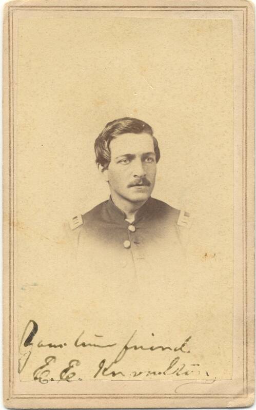 Photograph of unknown Civil War soldier