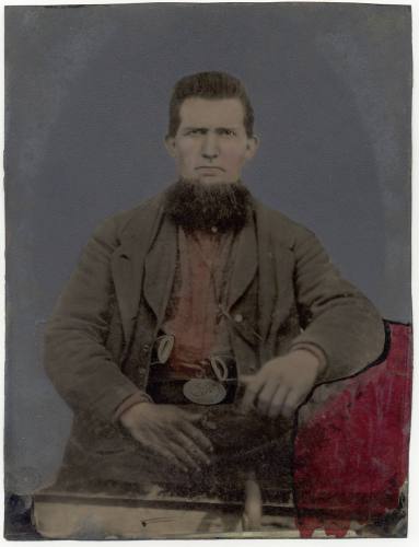 Tintype, Confederate Soldier