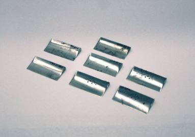 razor blades belonging to John McClure