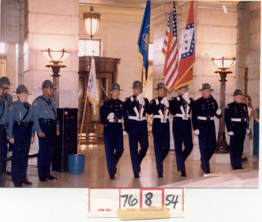 photo of AR State Police Honor Guard