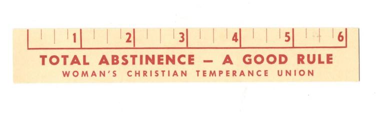 Prohibition/abstinence ruler