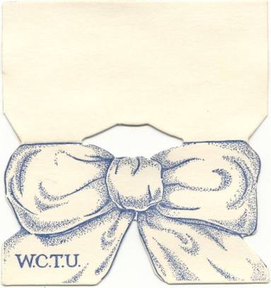 WCTU Convention name tag