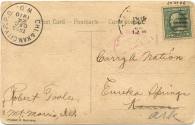 postcard to Carry Nation