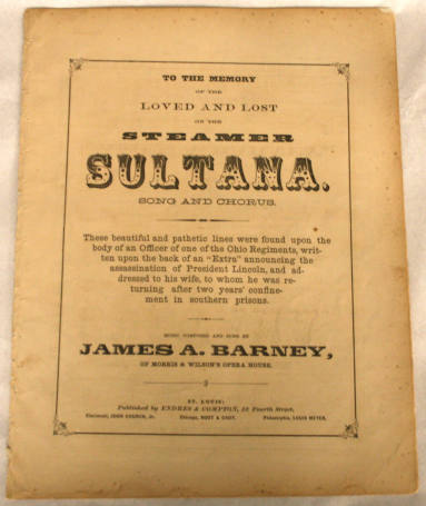 Sheet Music - Sultana