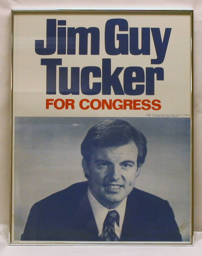 Poster, Campaign - Jim Guy Tucker Congressional