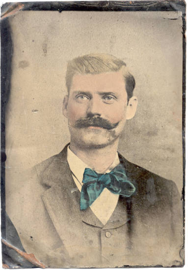 tintype of Dr. J.T. Miller