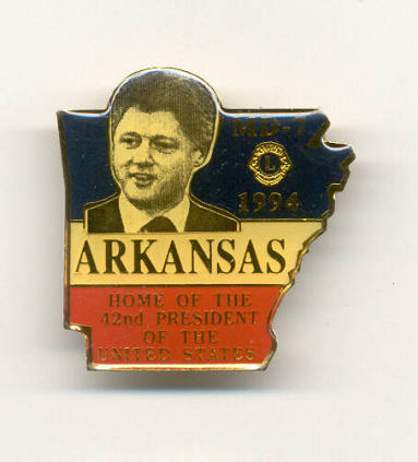 Pin, Lapel - President Bill Clinton