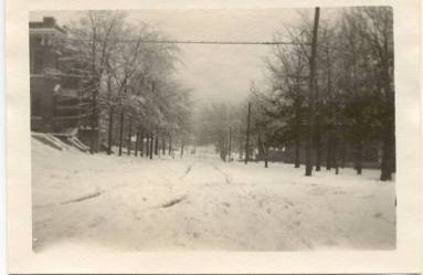 photo of Little Rock street in winter