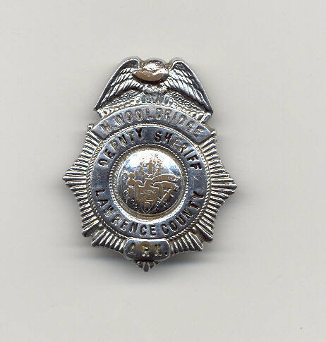 Lawrence Co. Sheriff's Deputy badge