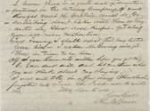 Spence Family Letter - from Alex Spence to Sallie