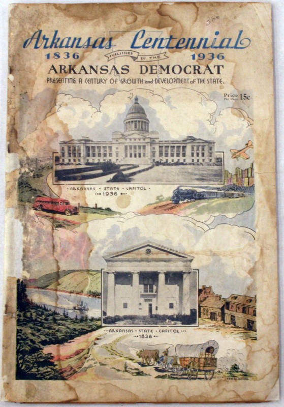 newspaper from Arkansas Centennial