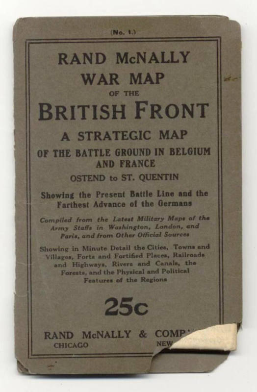 Map of British Front