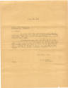 Package of letters about AR Depression era finances