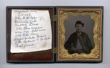 Ambrotype, John D. McCabe