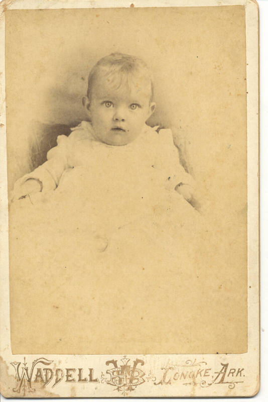 Photo of Ruth Bradford as a baby