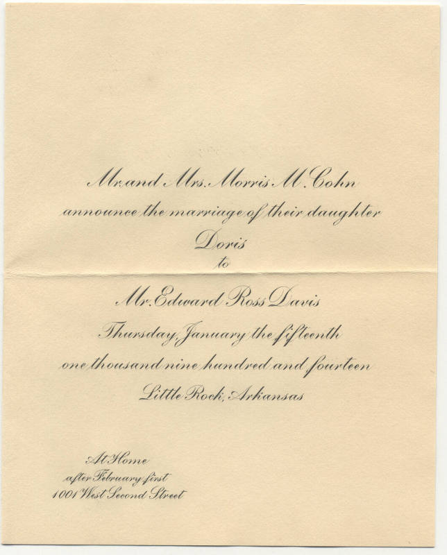 Wedding Announcement