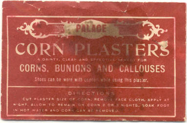 Envelope of Corn Plasters