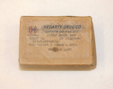 Hegarty Drug Co. Pill Box