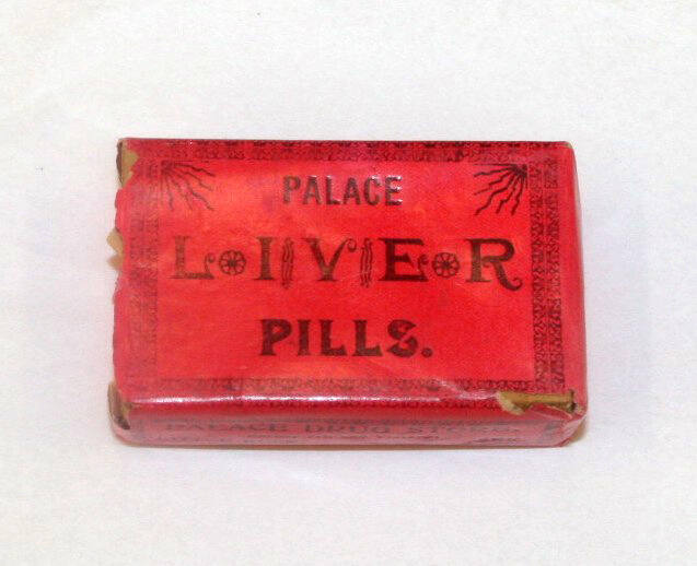 Pill box for Palace Liver Pills