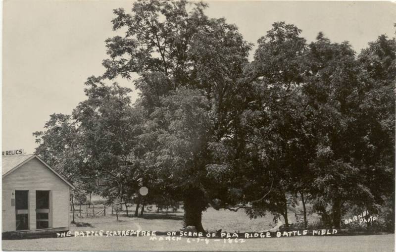 Postcard of the Pea Ridge Battlefield