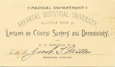 Admission Card for Medical Lecture