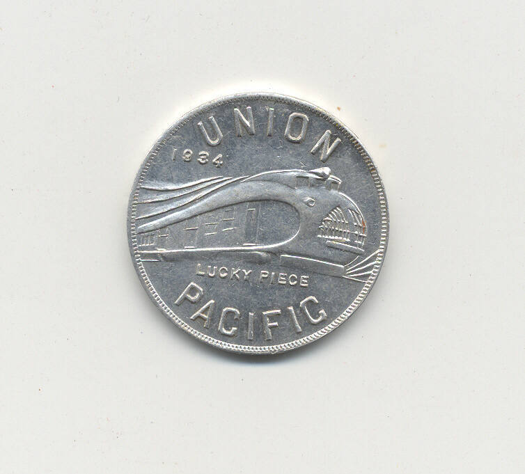 Union Pacific Lucky Coin