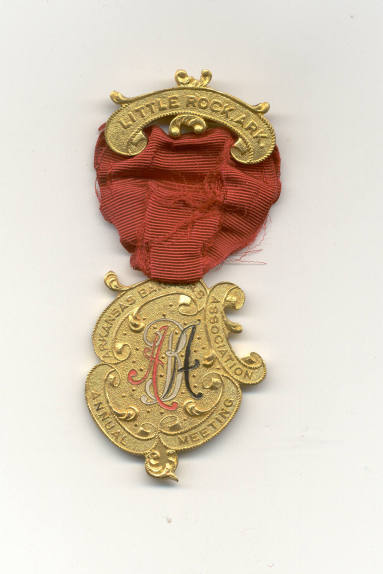 Arkansas Bankers Association medal