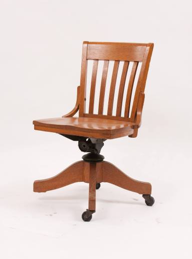 oak chair - used by Auditor of State