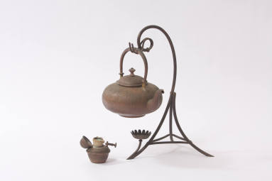Judge McClure's Tea Kettle and Stand