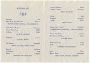 Piano Recital Program