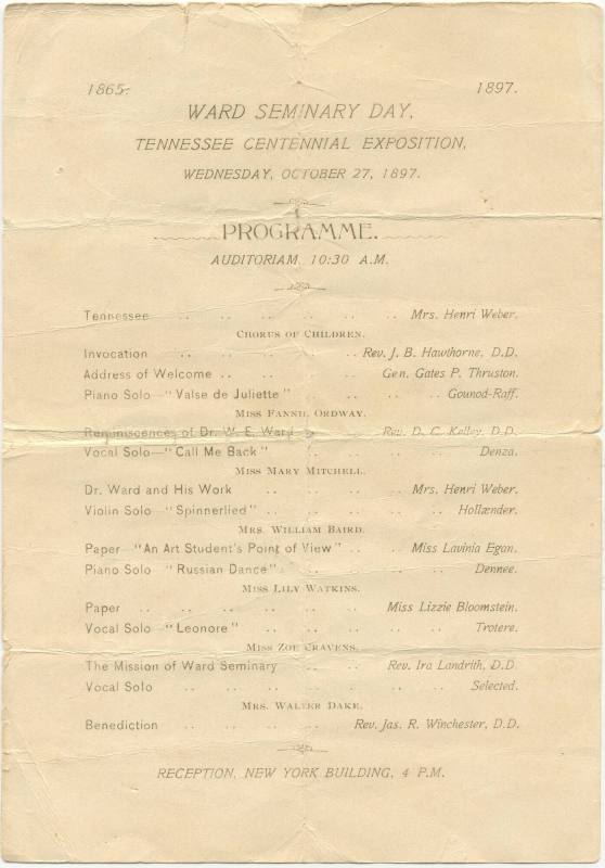 Ward Seminary Day Program