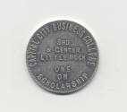 Advertising Token for Capital City Business College in Little Rock