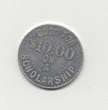 Advertising Token for Capital City Business College in Little Rock