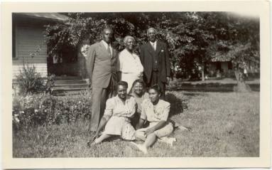 Photograph of Saxton Family