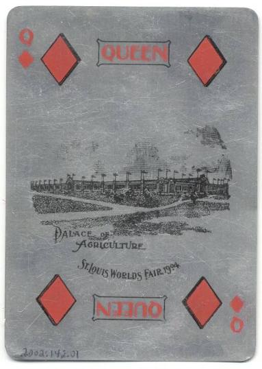 1904 World's Fair Playing Card