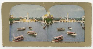 Stereoview of 1904 World's Fair